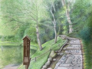 小石川後楽園　延段